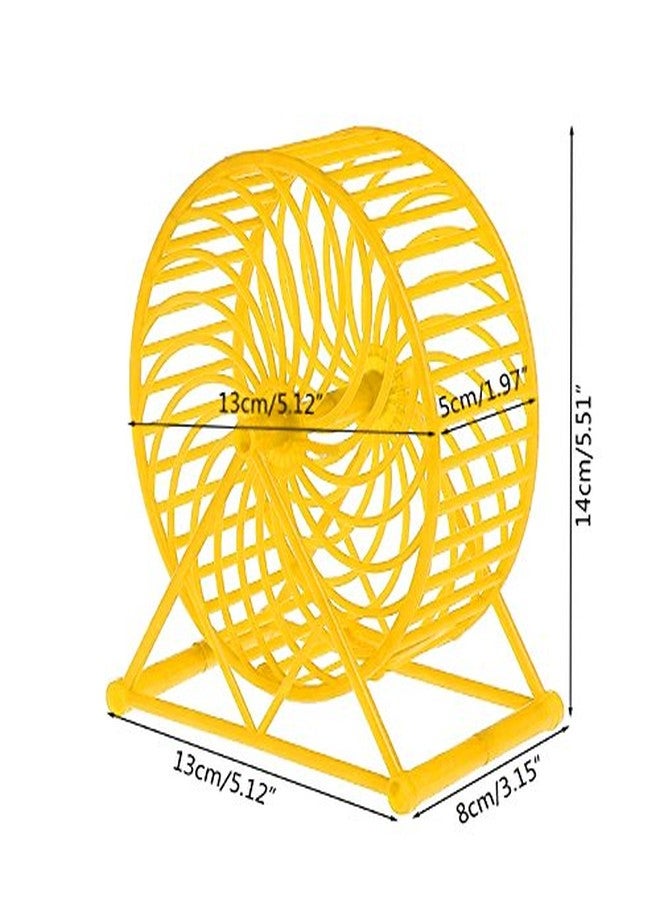 سايج سكوير عجلة جري وتمرين جامبو مقاس 13 سم للهامستر/القزم/الجرذ/الفأر (أصفر) - Image 2